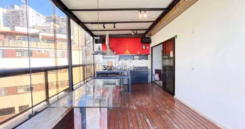 Cobertura à venda, 3 quartos, 1 suíte, 2 vagas, gutierrez - belo horizonte/mg