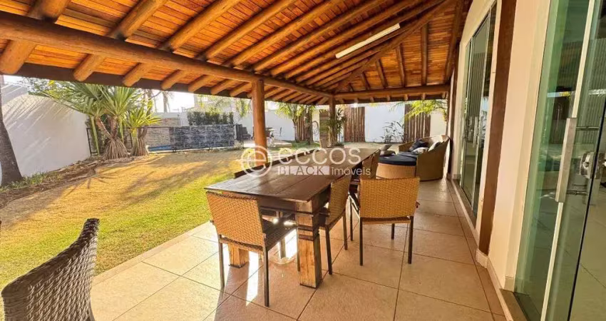 Casa em condomínio para aluguel, 3 quartos, 3 suítes, 2 vagas, gávea - uberlândia/mg
