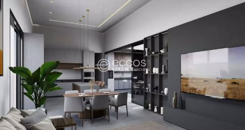 Casa em condomínio à venda, 3 quartos, 1 suíte, 2 vagas, grand ville - uberlândia/mg