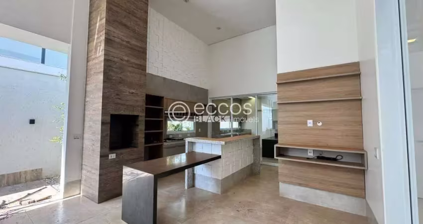 Casa em condomínio para aluguel, 3 quartos, 3 suítes, 4 vagas, granja marileusa - uberlândia/mg