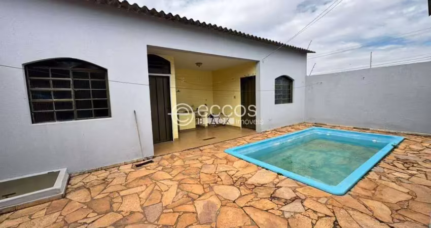 Casa para aluguel, 3 quartos, 1 suíte, 1 vaga, cidade jardim - uberlândia/mg