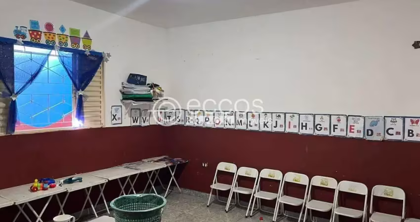 Casa comercial à venda, 2 vagas, jardim das palmeiras - uberlândia/mg