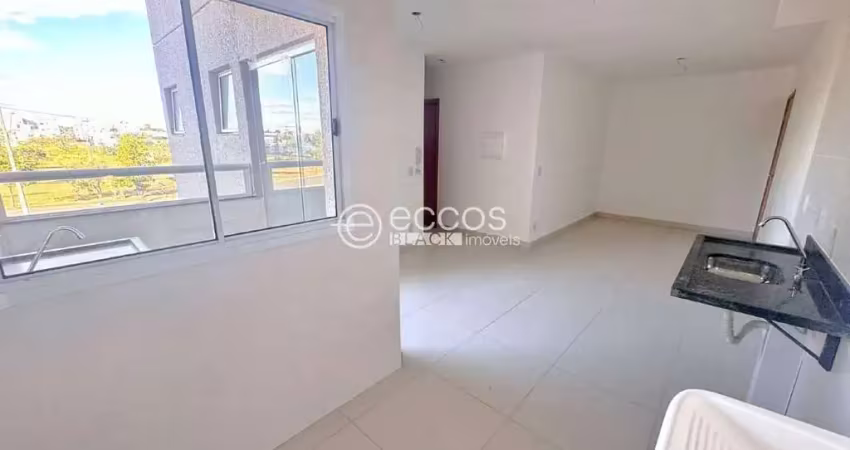 Apartamento para aluguel, 2 quartos, 1 suíte, 1 vaga, laranjeiras - uberlândia/mg