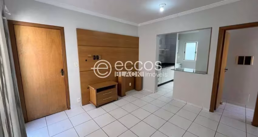 Apartamento para aluguel, 2 quartos, 1 suíte, 2 vagas, santa mônica - uberlândia/mg