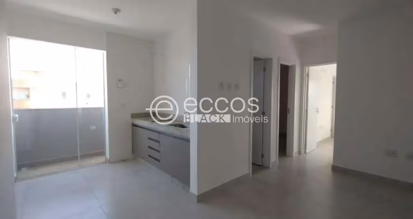 Apartamento para aluguel, 2 quartos, 1 suíte, 1 vaga, santa mônica - uberlândia/mg
