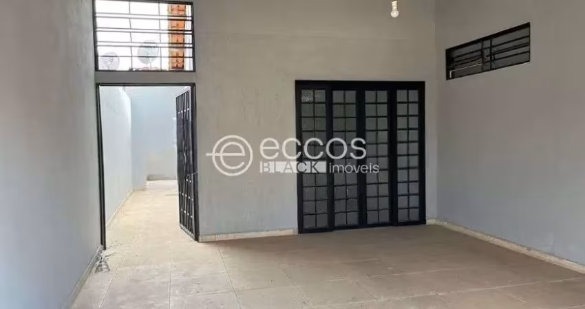 Casa para aluguel, 3 quartos, 1 suíte, planalto - uberlândia/mg