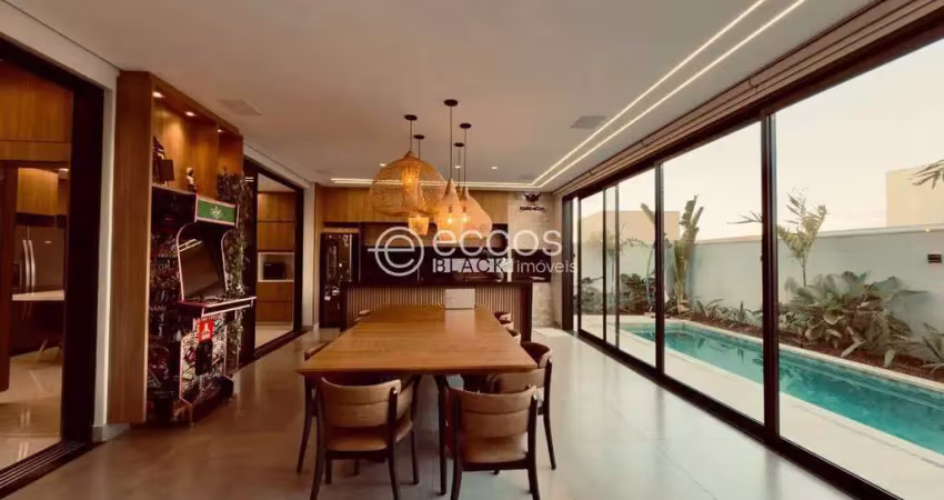 Casa em condomínio à venda, 5 quartos, 5 suítes, 2 vagas, granja marileusa - uberlândia/mg