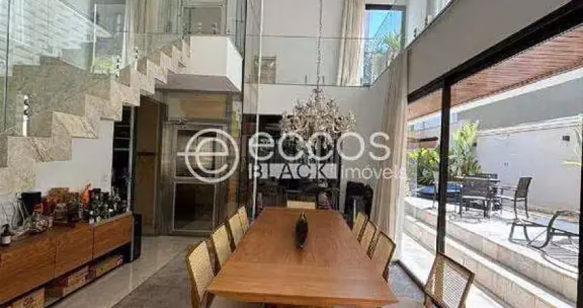 Casa em condomínio para aluguel, 4 quartos, 4 suítes, 6 vagas, nova uberlândia - uberlândia/mg