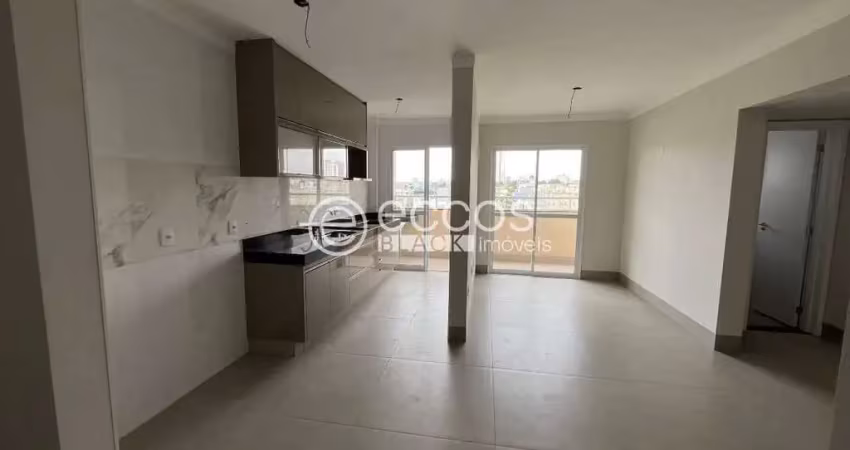 Apartamento para aluguel, 2 quartos, 1 suíte, 2 vagas, santa mônica - uberlândia/mg