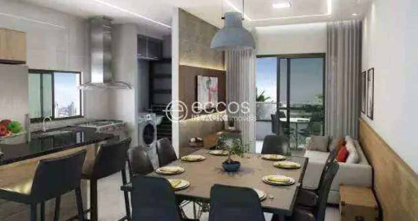 Apartamento à venda, 1 quarto, 1 vaga, martins - uberlândia/mg