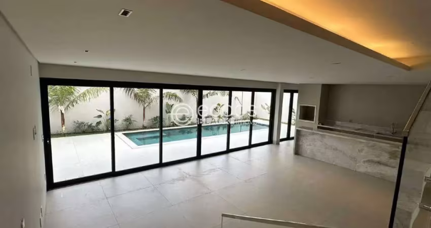 Casa em condomínio à venda, 4 quartos, 4 suítes, 4 vagas, nova uberlândia - uberlândia/mg