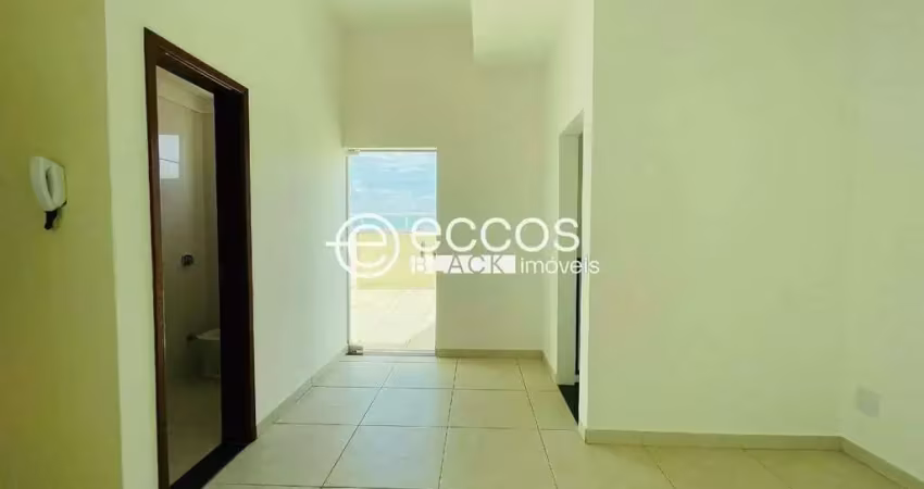 Cobertura para aluguel, 2 quartos, 1 suíte, 1 vaga, santa mônica - uberlândia/mg