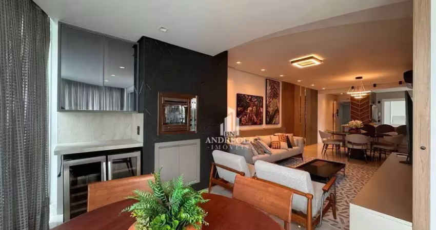 Apartamento com 3 dormitórios à venda, 130 m² por r$ 3.500.000,00 - centro - balneário camboriú/sc