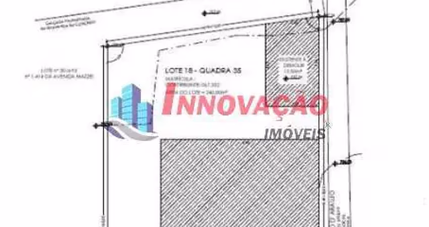 Terreno para venda no bairro vila mazzei, 6 dorm, 240 m
