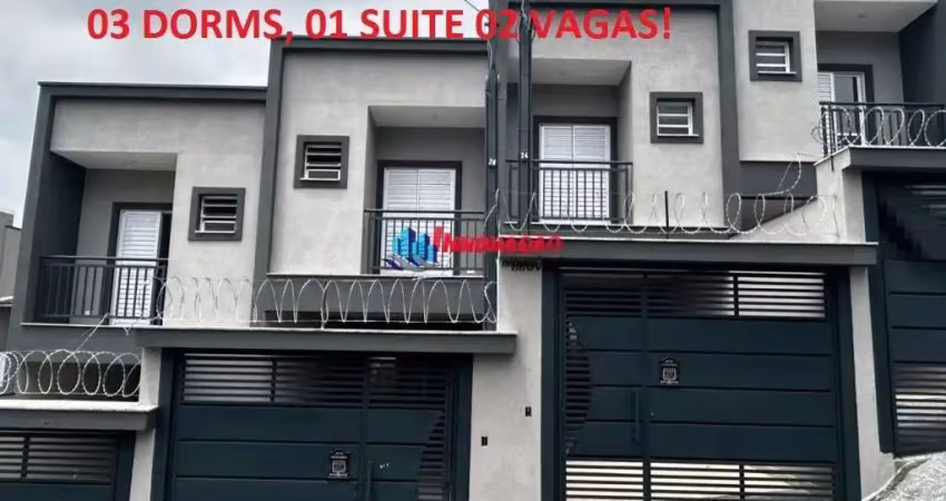 Sobrado para venda no bairro água fria, 3 dorm, 1 suíte, 2 vagas, 110 metros