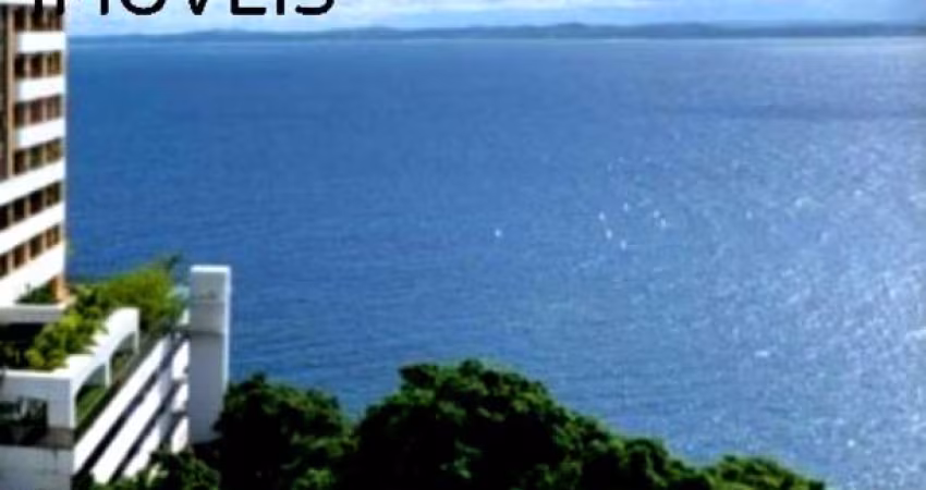 Apartamento à Venda na Vitória, Salvador/Ba: Reformado, Ampla sala, Vista mar, 4 Quartos, 2 Suítes, Closet, 4 Banheiros, 2 Vagas de Garagem, 250m²