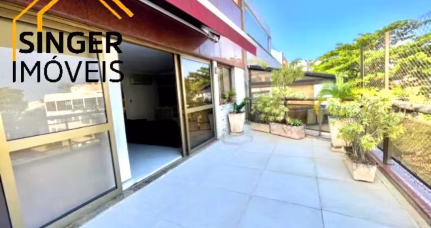 Confortável e espaçosa cobertura duplex no jardim oceânico: 4 quartos (4 suítes), 5 banheiros, 4 vagas de garagem, 421m², piscina, sauna, área gourmet