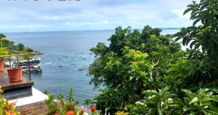 Espetacular Casa Triplex com Finalidade Comercial na Ladeira da Barra (Salvador/Ba): 677,52m², 16 Vagas, Piscina, Vista mar livre e Muito espaço