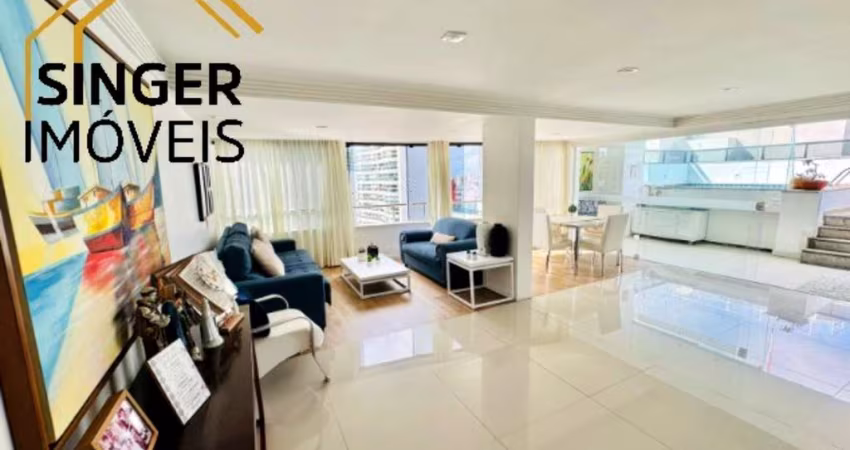 Imperdível! Cobertura Luxo na Pituba / Aquárius, SSA/BA, 4 Quartos (2 Suítes), 5 Banheiros, 214 m², Vista mar, Piscina, 4 Vagas, Infraestrutura total