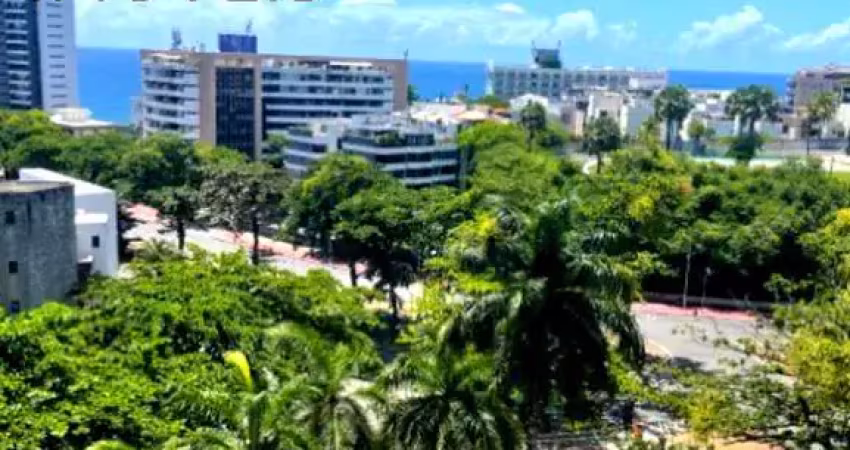 Imperdível: apartamento com 4 quartos (3 suítes), jardim apipema, ssa/ba &gt; 144 m², ampla sala, vista mar, sala de tv, lavabo, 3 vagas, infraestrutura