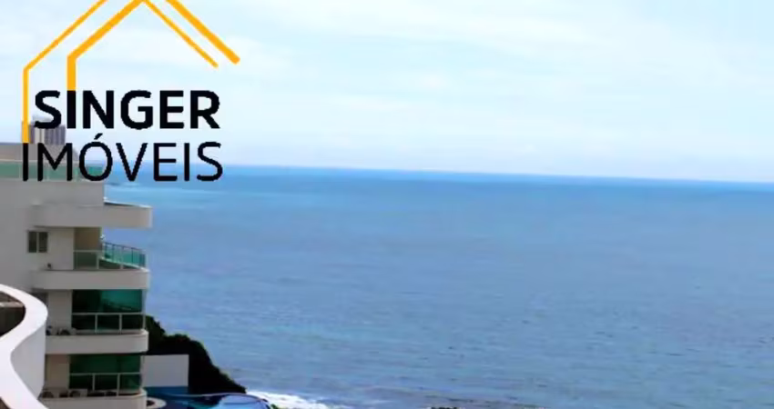 Apartamento à venda em ondina > salvador/ba > 2 quartos (2 suítes), sala em 2 ambientes, varanda, vista mar, lavabo, 2 banheiros, 2 vagas, 130m²