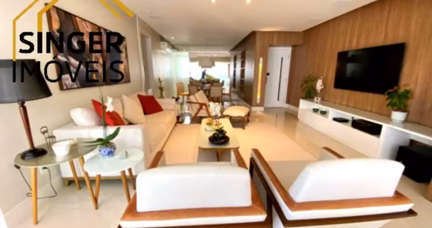Oportunidade, aptº  'porteira fechada' > cam. das árvores > 3 suítes, closet, 3 vagas, sala ampliada, lavabo, nascente, dependência, infraestrutura