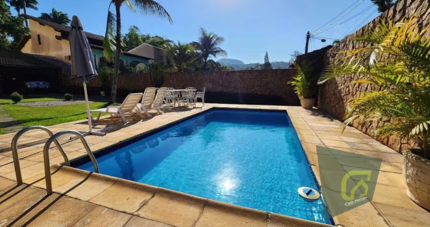 CASA COLONIAL Á VENDA, 5 QUARTOS, PISCINA, ÁREA GOURMET, EDÍCULA, 5 VGAS - TAQUARA