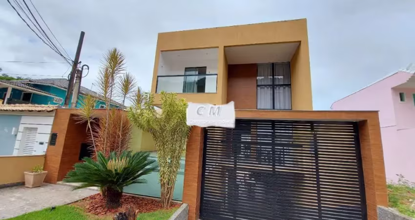 Casa moderna à venda, 4 suítes + área gourmet - taquara