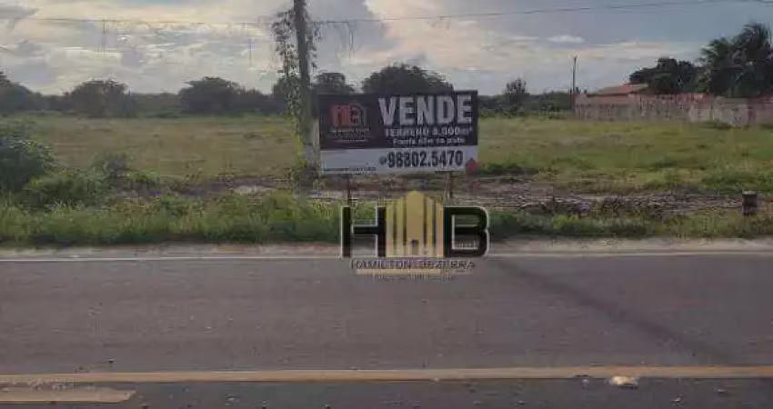 Terreno à venda, 8612 m² por r$ 730.000,00 - morro branco - beberibe/ce