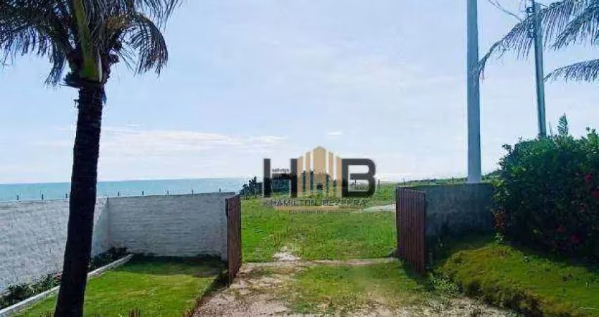 Casa plana na praia das fontes com 3 dormitórios à venda, 259 m² por r$ 600.000 - praia das fontes - beberibe/ce
