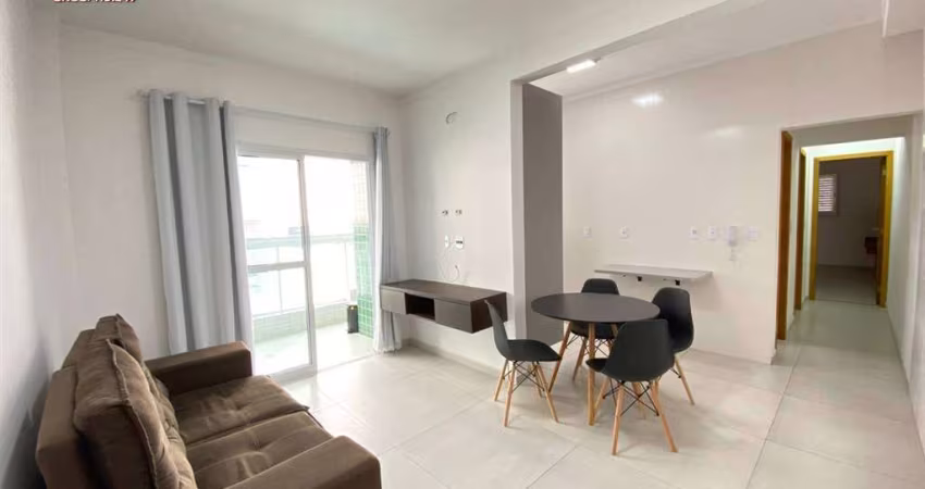 Apartamento 2 dormitórios sendo 2 suítes, 1 vaga e Lazer no bairro Canto do Forte em Praia Grande.