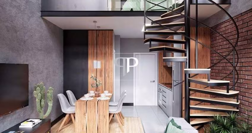 Loft com 1 dormitório à venda, 44 m  por R  489.000,00 - Agua Verde - Curitiba PR