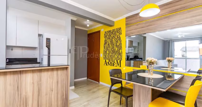 Apartamento 2 quartos e 1 vaga, com móveis planejados à venda em pinhais 50m2