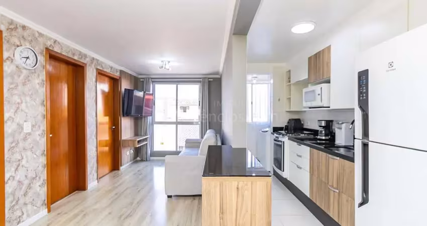 Apartamento 2 quartos e 1 vaga, com móveis planejados à venda em pinhais 50m2