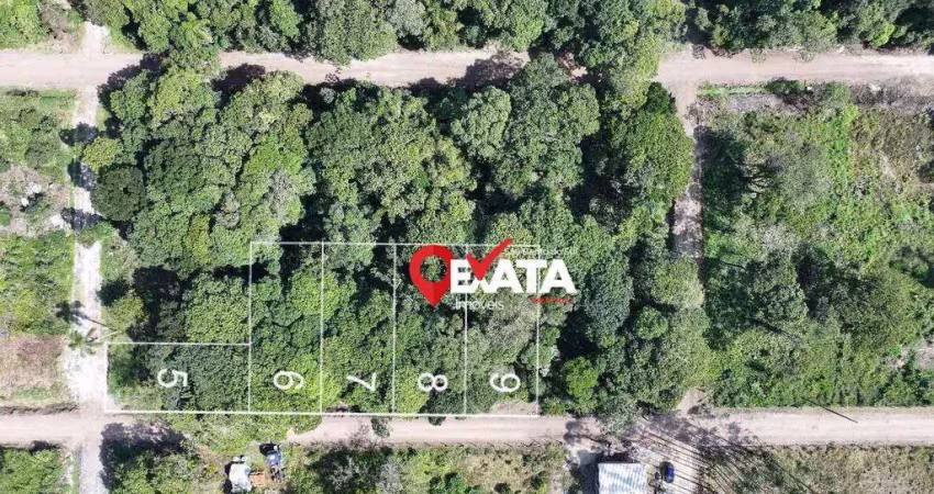 05 terrenos à venda 1728 m² por r$ 450.000 - farol do itapoá ii - itapoá/sc