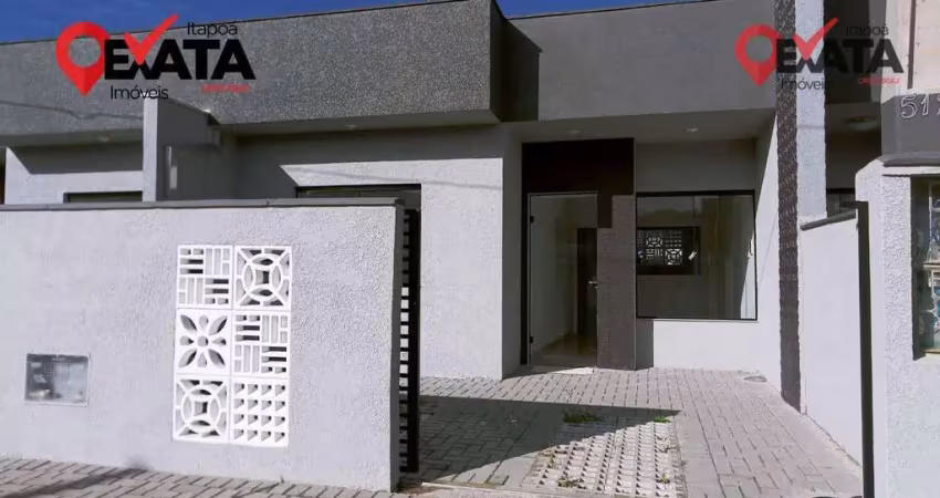 Casa com 2 dormitórios à venda, 43 m² por r$ 245.000,00 - cambiju - itapoá/sc