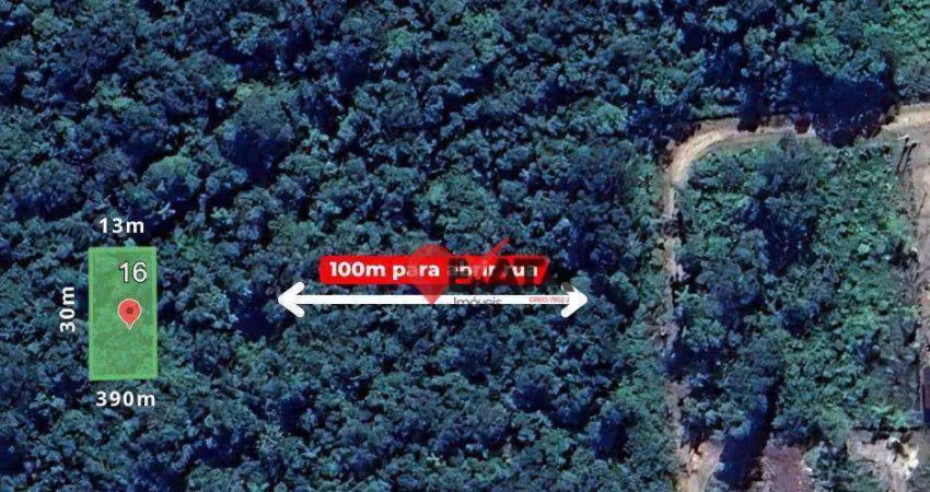 Terreno à venda, 390 m² por r$ 65.000,00 - rainha do mar - itapoá/sc