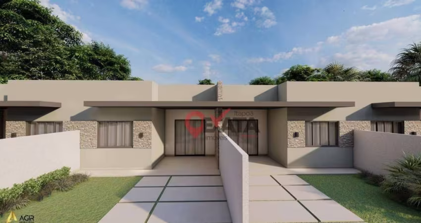 Casa com 2 dormitórios à venda, 53 m² por R$ 289.000,00 - Brasília - Itapoá/SC