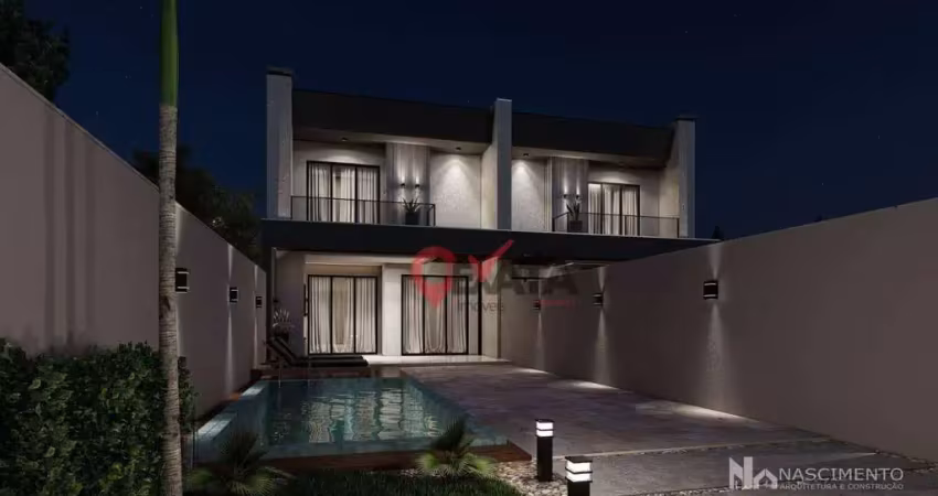 Sobrado com 3 dormitórios à venda, 166 m² por r$ 1.100.000,00 - sai mirim - itapoá/sc