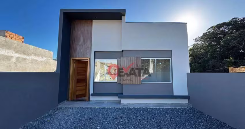 Casa com 2 dormitórios à venda, 47 m² por r$ 250.000,00 - jardim da barra - itapoá/sc