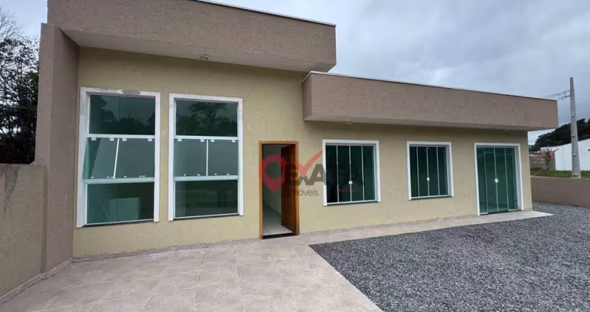 Casa com 3 dormitórios para alugar, 51 m² - princesa do mar - itapoá/sc