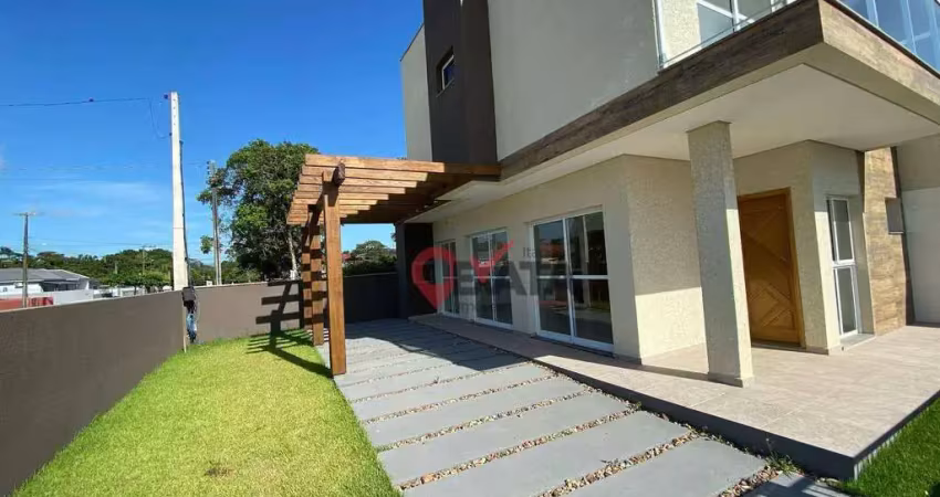 Sobrado com 2 dormitórios à venda, 102 m² por r$ 640.000,00 - cambiju - itapoá/sc