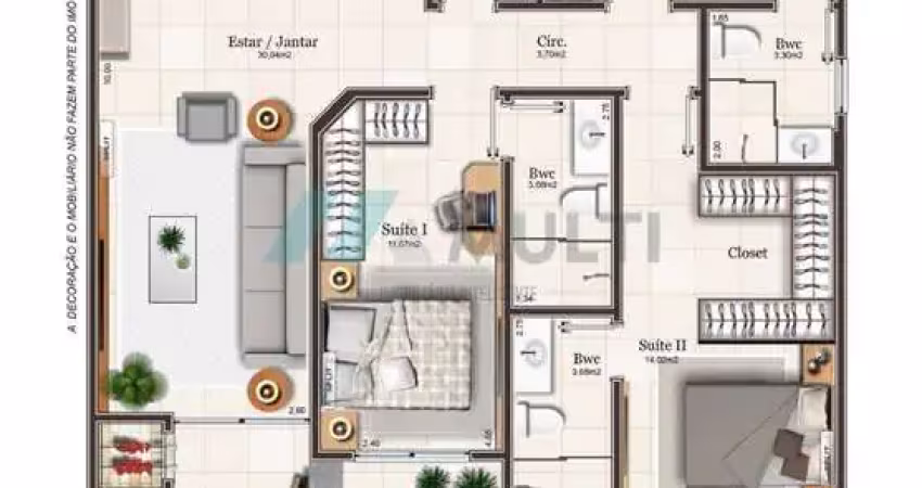 Apartamento com 3 quartos à venda na Avenida Salvador Di Bernardi, 855, Campinas, São José