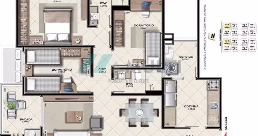 Apartamento à venda em São José/SC