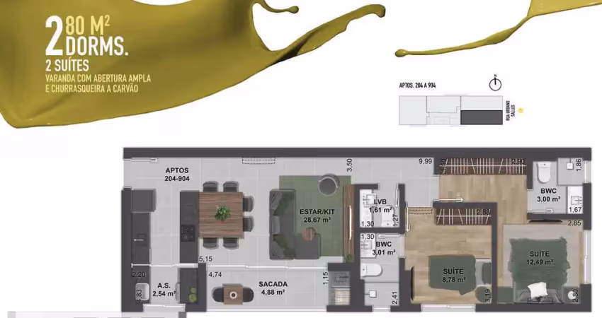 Apartamento à venda em Florianópolis/SC