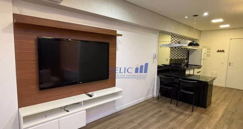 Línea - Flat 45m², 1 suíte, Centro, Jundiaí. COD FL0101