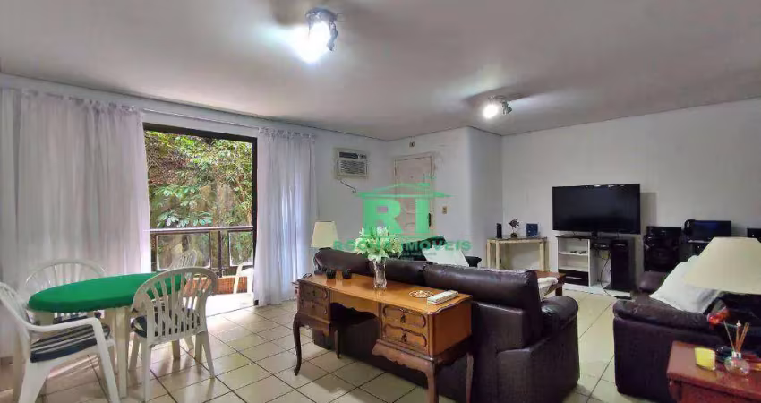 Apartamento, 3 dormitórios sendo 2 suítes, 2 vagas, área de lazer, praia do tombo, guarujá/sp