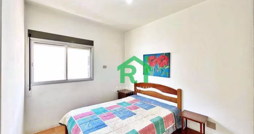 Apartamento frente mar, 3 dormitórios (1 suíte), 1 vaga, lazer, jardim astúrias - guarujá/sp
