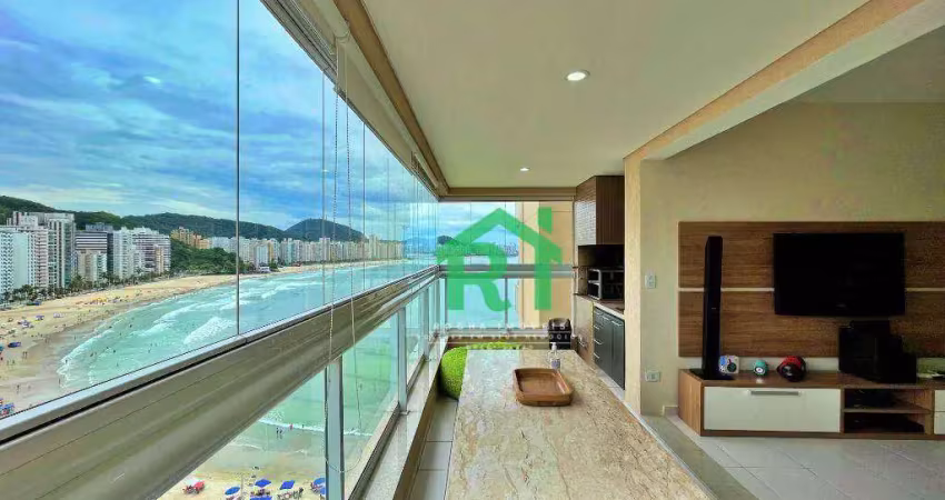 Apartamento à venda, 110 m² por r$ 1.350.000,00 - jardim astúrias - guarujá/sp
