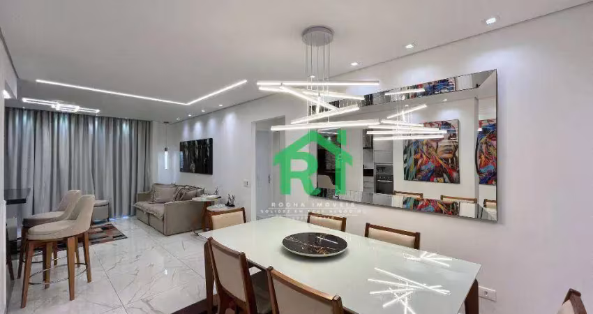 Apartamento à venda na praia das pitangueiras i rocha imóveis guarujá.